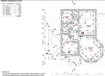 Проект каркасного дома 210 м2