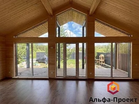 Проект каркасного дома "Барнхаус 138"