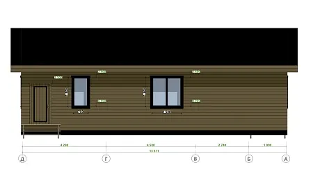 Проект каркасного дома 135 м2