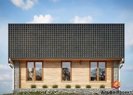 Проект дома из СИП 80м2