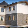Проект каркасного дома 210 м2