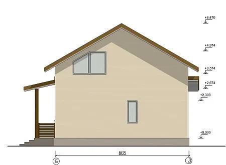 Проект дома из СИП 137м2