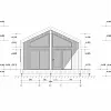 Проект каркасного Барнхаус 80 м2 Проект каркасного Барнхаус 80 м2