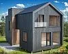 Проект каркасного дома 165 м2