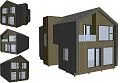 Проект каркасного дома 165 м2