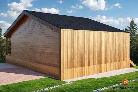 Проект каркасного Барнхаус 68 м2