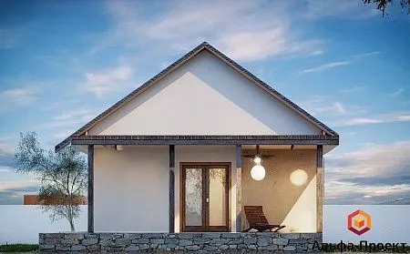 Проект дома из СИП "Соната" 79м2