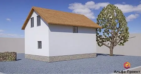 Проект дома из СИП 88м2