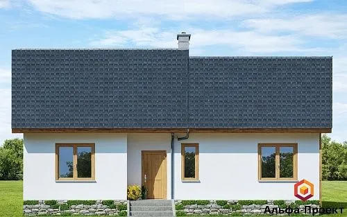 Проект дома из СИП "Агат" 95,8м2 Проект дома из СИП "Агат" 95,8м2