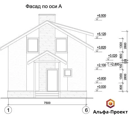 Проект дома из СИП 150м2 с сауной