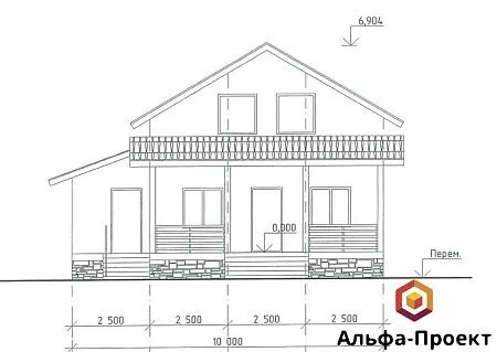 Проект дома из СИП 176м2