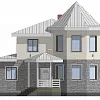 Проект каркасного дома 210 м2
