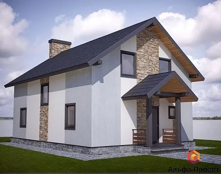 Проект дома из СИП 150м2 с сауной