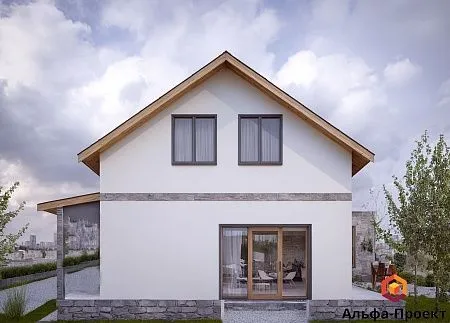 Проект дома из СИП 127м2