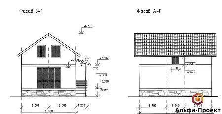 Проект дома из СИП 88м2