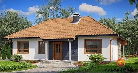 Проект дома из СИП «Гортензия», 120м2