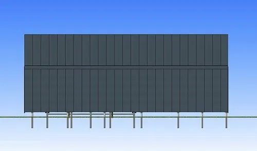 Проект каркасного Барнхаус 115 м2 Проект каркасного Барнхаус 115 м2