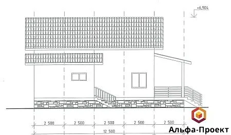 Проект дома из СИП 176м2