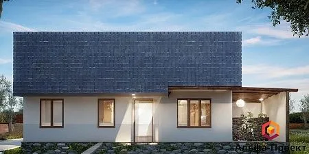 Проект дома из СИП "Соната" 79м2