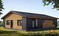 Проект каркасного "Барнхаус", 9х12 м, 108м2 Проект каркасного "Барнхаус", 9х12 м, 108м2