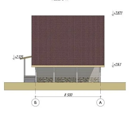 Проект дома из СИП 113м2