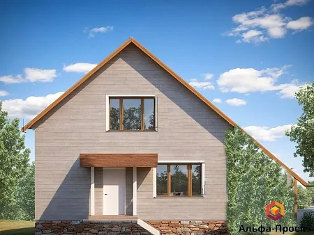 Проект дома из СИП 113м2