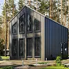 Готовый проект каркасного дома &amp;quot;Барнхаус 99&amp;quot;