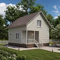 Проект дома из СИП 65м2