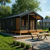 Готовый проект каркасного барнхаус &amp;quot;Оккервиль&amp;quot; 85 м2