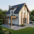 Проект дома из СИП &amp;quot;Классик 100&amp;quot; 100м2