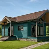 Готовый проект каркасного дома 122 м2 Готовый проект каркасного дома 122 м2