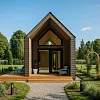 Проект каркасного &amp;quot;Барнхаус&amp;quot;, 3.5х8 м