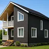 Готовый проект каркасного дома 164 м2 Готовый проект каркасного дома 164 м2