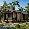 Готовый проект каркасного барнхаус &amp;quot;Оккервиль&amp;quot; 85 м2