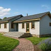 Проект каркасного дома с баней 153м2