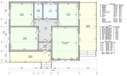 Проект каркасного дома 101,9 м2