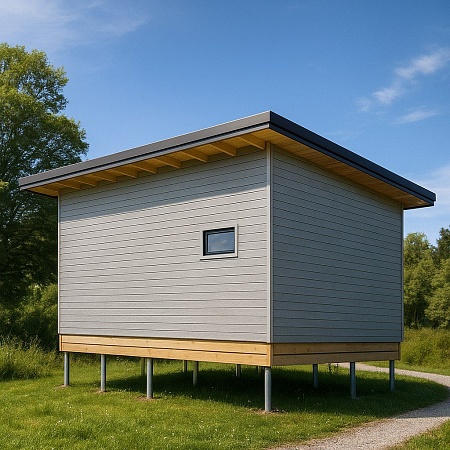 Проект дома из СИП 57м2