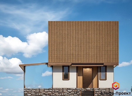 Проект дома из СИП 60м2