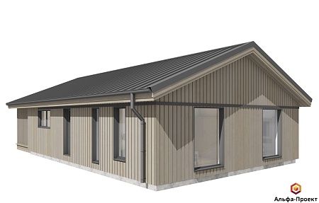 Проект каркасного "Сканди 120"