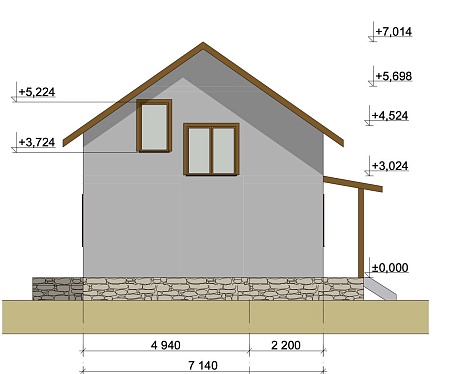 Проект дома из СИП 127м2