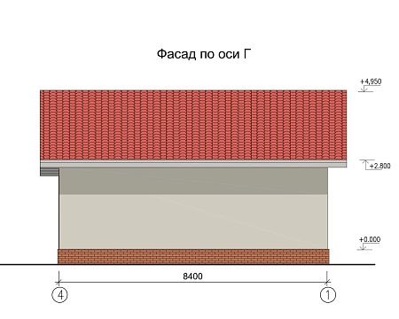 Проект дома из СИП 42м2