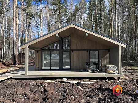 Проект каркасного "Сканди 120"