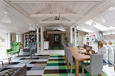 Проект каркасного Барнхаус 166 м2