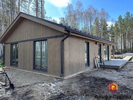 Проект каркасного "Сканди 120"