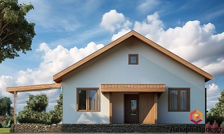 Проект дома из СИП 108м2