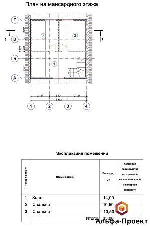Проект дома из СИП 65м2