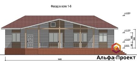 Проект дома из СИП "Финский" 127м2