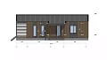 Готовый проект каркасного барнхаус &amp;quot;Оккервиль&amp;quot; 85 м2