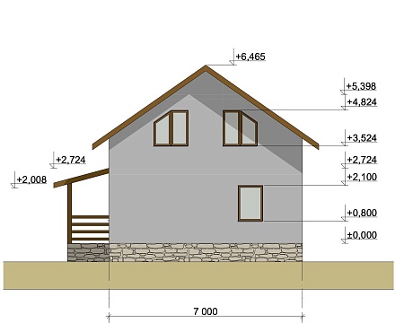Проект дома из СИП 126м2