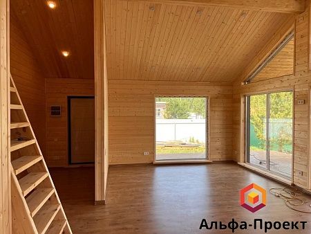 Проект каркасного дома "Барнхаус 138"